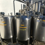 Vertical tank 500 L Agitator